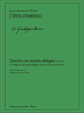 Giovanni Battista Martini: Concerto con cembalo obbligato (HH.32 n. 11)