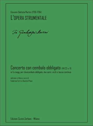 Giovanni Battista Martini: Concerto con cembalo obbligato (HH.32 n. 11)