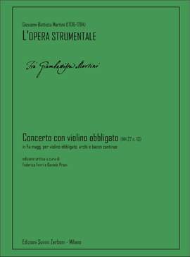 Giovanni Battista Martini: Concerto con violino obbligato (HH.27 n. 13)