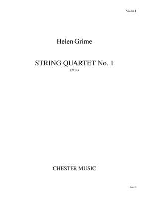 Helen Grime: String Quartet No.1 Parts