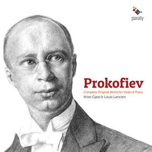 Prokofiev: Complete Original Works for Violin & Piano