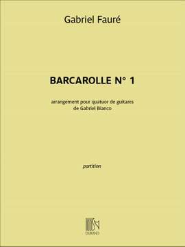 Gabriel Fauré: Barcarolle n°1