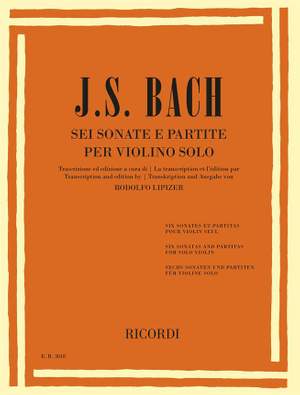 Johann Sebastian Bach: Sei sonate e partite per violino solo
