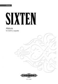 Sixten, Fredrik: Alleluia (SSAA)