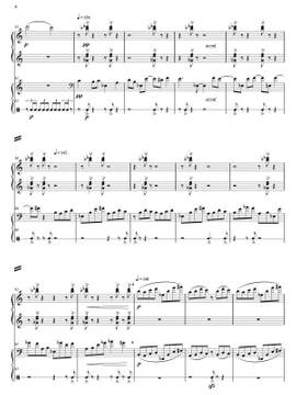 Landwehr von Pragenau, Lutz: Berührungen for piano four hands with conga