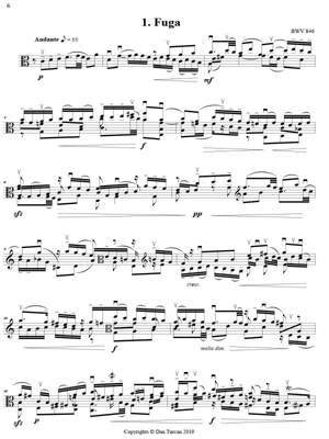 Bach, Johann Sebastian: Das Wohltemperierte Klavier, Preludes and Fugues 1-6, BWV 846-851