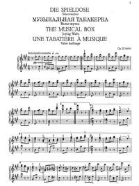 Lyadov, Anatoly: A Musical Snuff-Box op. 32 for piano solo