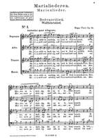 Tinel, Edgar: Six Hymns to Mary, op. 34 for four-part mixed choir unaccompanied Product Image