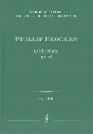 Brookes, Phillip: Little Suite, op. 54 for orchestra