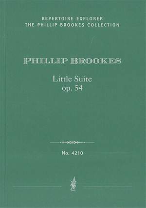 Brookes, Phillip: Little Suite, op. 54 for orchestra