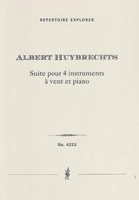 Huybrechts, Albert: Quintette à vent for flute, oboe, clarinet, horn and bassoon