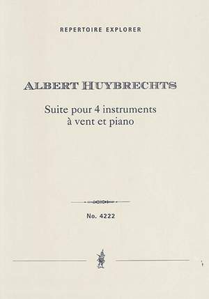 Huybrechts, Albert: Quintette à vent for flute, oboe, clarinet, horn and bassoon