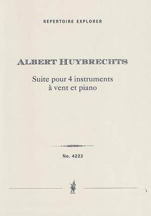 Huybrechts, Albert: Quintette à vent for flute, oboe, clarinet, horn and bassoon