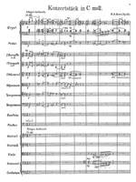 Bossi, Enrico: Konzertstück in C minor Op. 130 for organ, brass, timpani, bells and strings Product Image