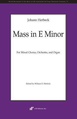 Herbeck: Mass in E Minor