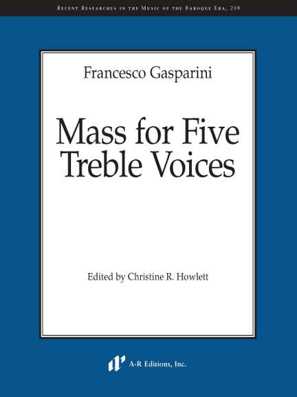 Gasparini: Masses for Five Treble Voices