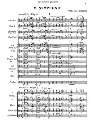 Klenau, Paul von: Symphony No. 5 ‘Triptikon’