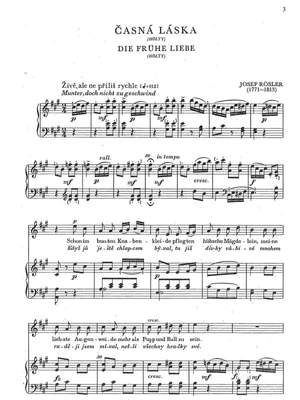 Rösler, Josef: Five Songs for voice and piano