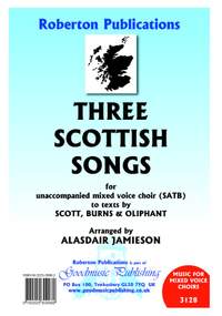 Alasdair Jamieson: Three Scottish Songs