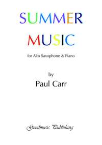 Paul Carr: Summer Music for alto sax