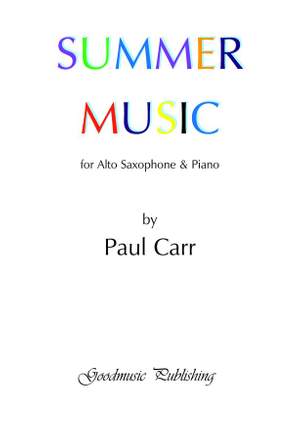 Paul Carr: Summer Music for alto sax