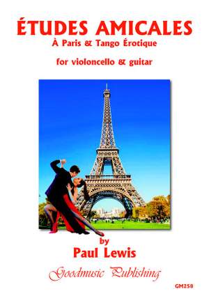 Paul Lewis: Etudes Amicales (cello+guitar)