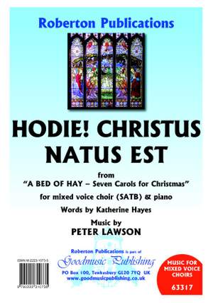 Peter Lawson: Hodie! Christus Natus est