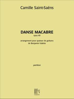Camille Saint-Saëns: Danse macabre opus 40 - Score