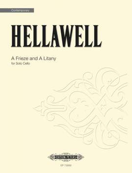 Hellawell, Piers: A Frieze and A Litany (solo cello)