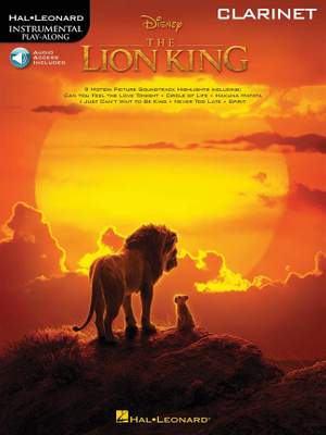 The Lion King - Clarinet