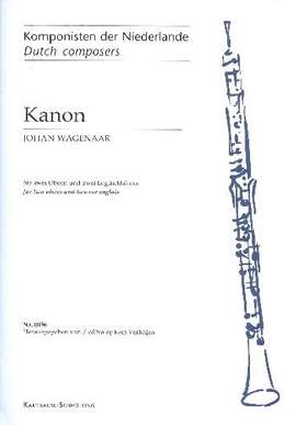 Johan Wagenaar: Kanon