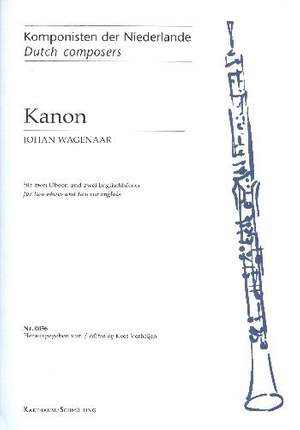 Johan Wagenaar: Kanon