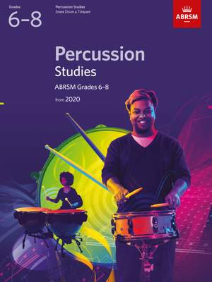 ABRSM Percussion Studies from 2020, Grades 6-8