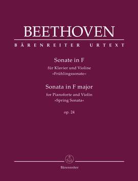Beethoven, Ludwig van: Sonata for Pianoforte and Violin in F major op. 24 "Spring Sonata"