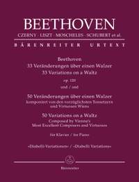 33 Variations on a Waltz, op. 120 and 50 Variations on a Waltz 'Diabelli Variations'