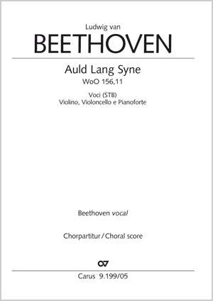 Beethoven: Auld Lang Syne op. WoO 156,11 (F major)