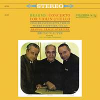 Brahms: Double Concerto, Op. 102 & Tragic Overture - Schumann: Sympony No. 1, Op. 68