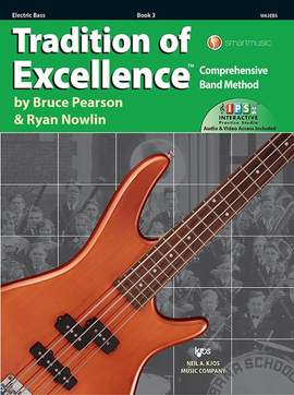 Pearson, B: Tradition of Excellence 3 (elec bass)