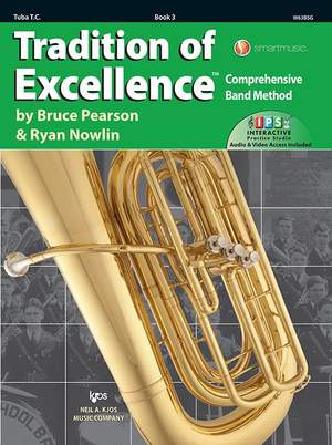 Pearson, B: Tradition of Excellence 3 (tuba TC)