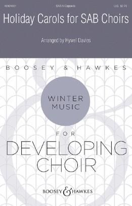 Holiday Carols for SAB Choirs