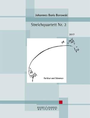 Borowski, J B: Streichquartett Nr. 2