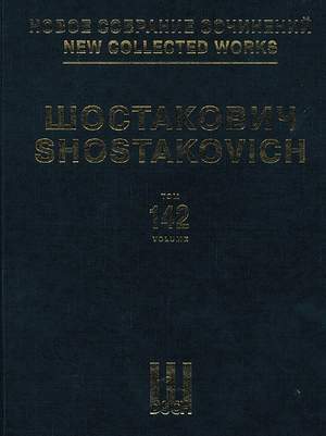 Shostakovich: Music to the Films "Sofya Perovskaya" and "King Lear"