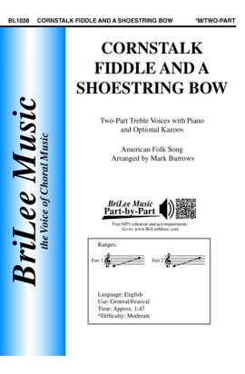 Cornstalk Fiddle and a Shoestring Bow C major