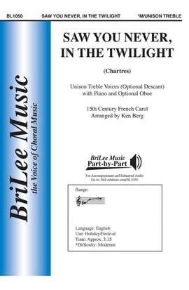 Saw You Never, in the Twilight G minor
