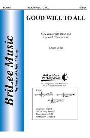 Jones, C: Good Will to All F major