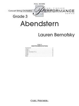 Bernofsky, L: Abendstern