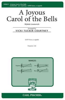 Leontovych, M D: A Joyous Carol of the Bells G minor