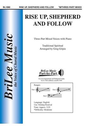 Rise Up, Shepherd and Follow C major