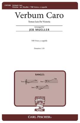 Victoria, T L d: Verbum Caro E flat major