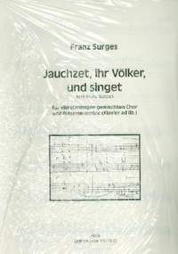 Surges, F: Jauchzet, ihr Völker, und singet